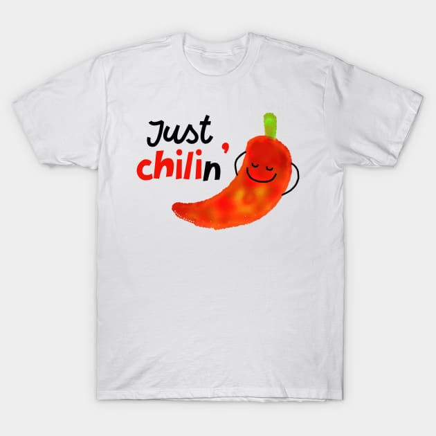 Just chilin T-Shirt by punnygarden